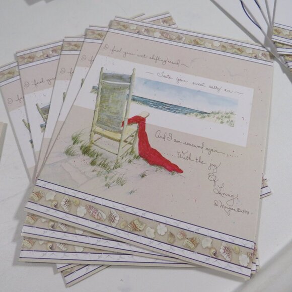 Coastal Nautical Collection Stationary Cards 'Song of the Sea' by D. Morgan - Picture 7 of 12